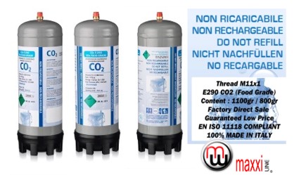 co2 e290 food grade bottles