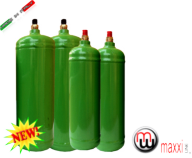 maxxiline refrigerant refillable cylinders